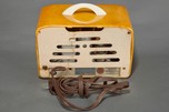 Catalin General Television Radio Model 591 - Yellow with Ivory Trim